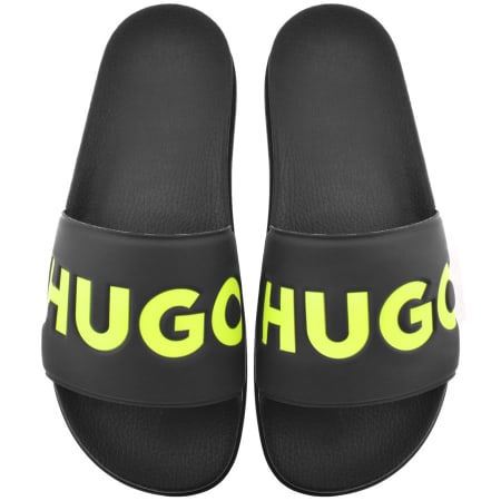 HUGO Match Sliders Green Mainline Menswear